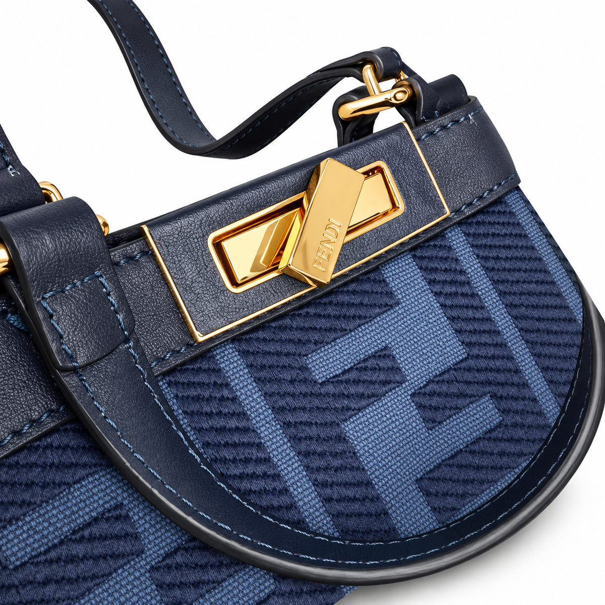 Fendi Large Tote Bag 40cm – FF Monogram Shopper Bag