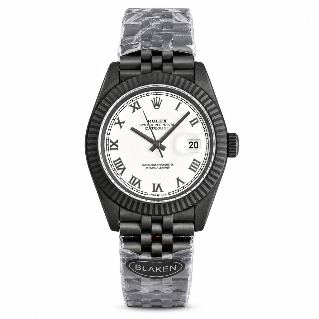 Rolex 41mm Automatic Watch | Sapphire Crystal | 904L Stainless Steel | Waterproof Luxury Timepiece