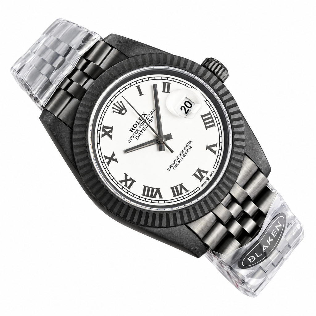 Rolex 41mm Automatic Watch | Sapphire Crystal | 904L Stainless Steel | Waterproof Luxury Timepiece