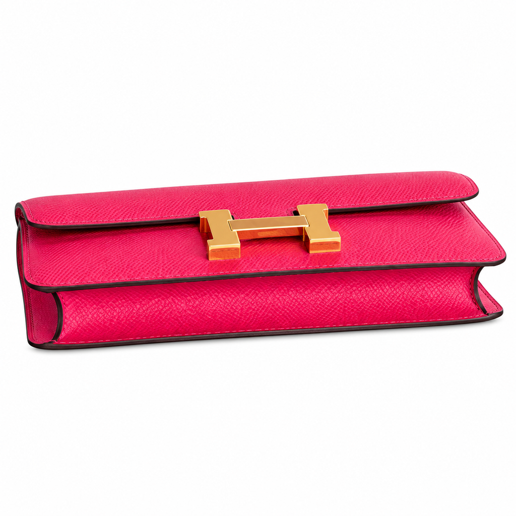 Hermès Lindy 26cm Crossbody Bag – Rose Pink & Gold | Feminine Luxury Leather