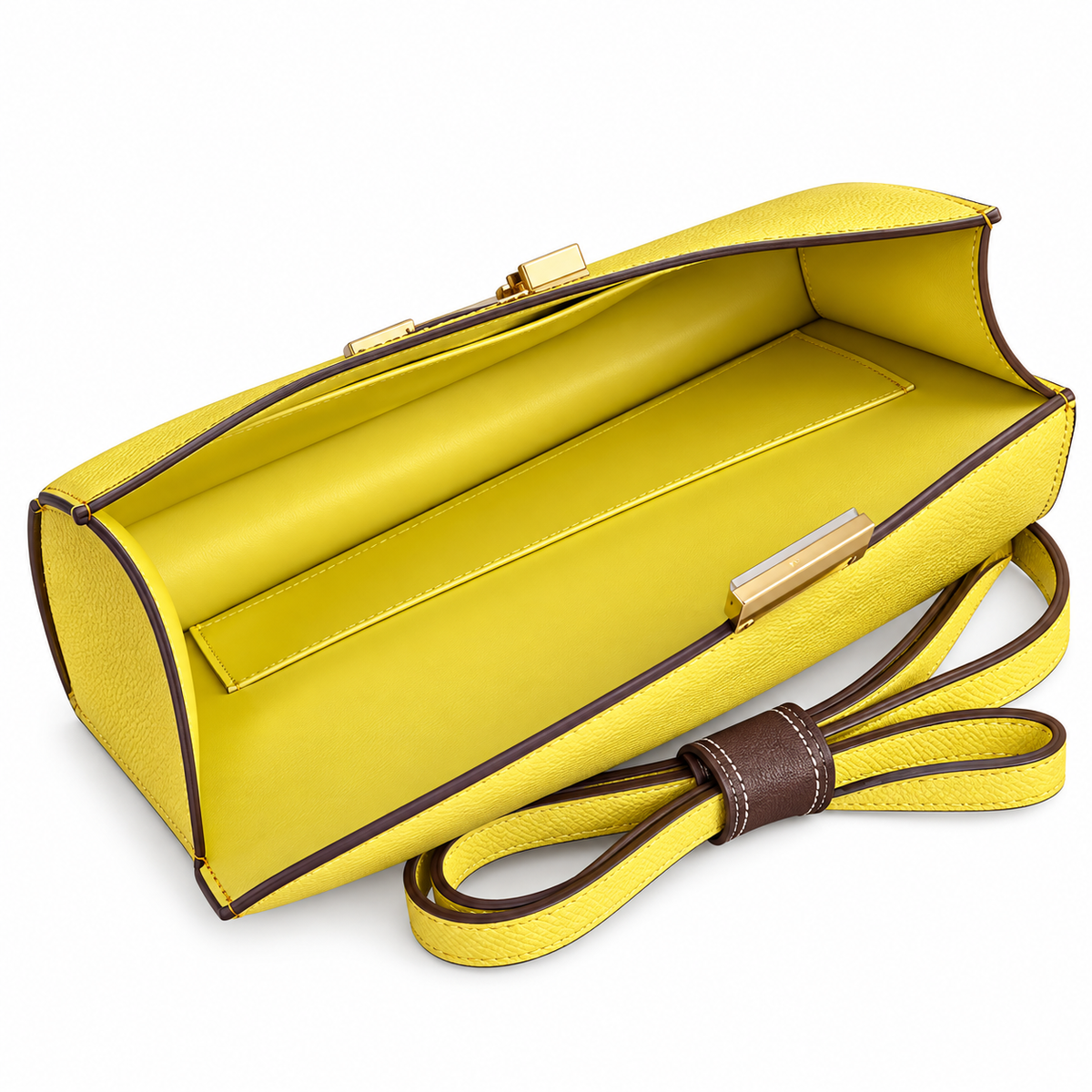 Hermès Lindy 26cm Crossbody Bag – Chick Yellow & Gold | Sunny Luxury Leather